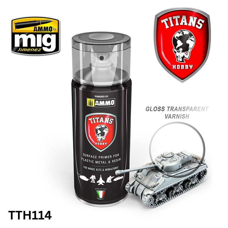 Titan Hobby Titans Hobby Gloss Transparent Varnish 400ml