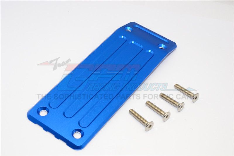 GPM Racing TXM331R Aluminium Rear Skid Plate - 1 Piece Set - Hobby City NZ