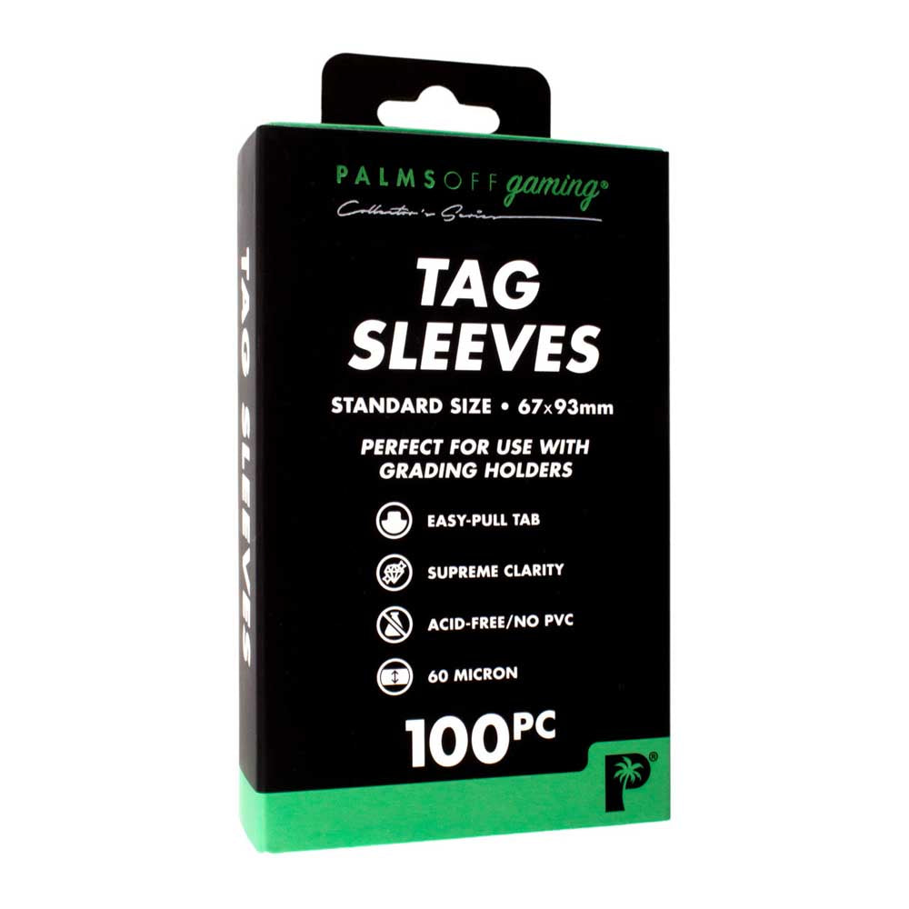 Palms Off Tag Sleeves 100pc