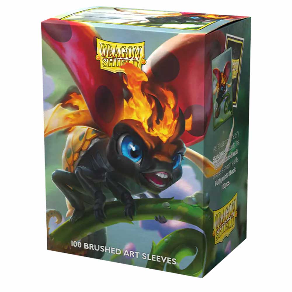 Dragon Shield Sleeves (100) Brushed Art The Burnbug