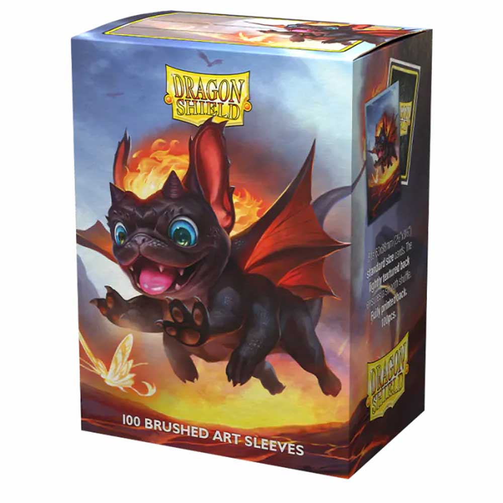 Dragon Shield Sleeves (100) Brushed Art The Wufdragon
