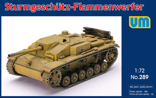 Unimodel 289 1/72 Sturmgeschutz Flammenwerfer (8967486275821)