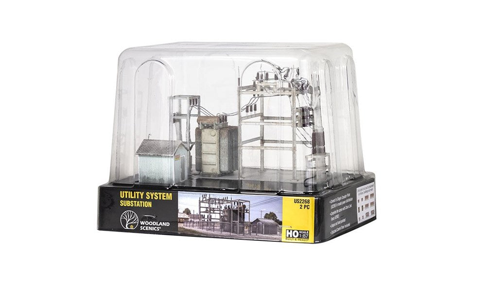 Woodland Scenics US2268 HO Scale Substation (7546242564333)