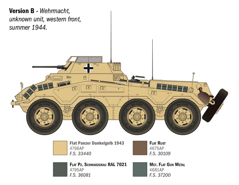 Italeri Sd.Kfz. 234/1 (3)