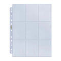 Ultra Pro 9-Pocket Silver Series Page for Standard