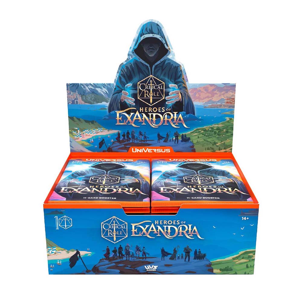 Universus Critical Role: Heroes of Exandria Booster Display
