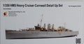 Very Fire 350024 1/350 HMS CORNWALL 1942 Deatil up set (For Trumpeter 05353) - Hobby City NZ
