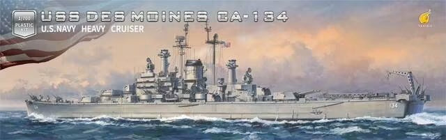 Very Fire 700907 1/700 USS DES MOINES OA-134 U.S. NAVY HEAVY CRUISER (9120484327661)