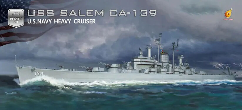 Very Fire 700908DX 1/700 USS Salem (Deluxe Edition) - Hobby City NZ