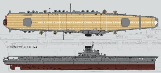 Very Fire BELBV350901 1/350 IJN Aircraft Carrier Taiho Standard (9120484884717)
