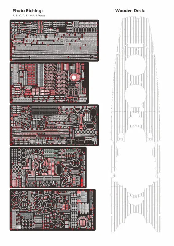 Very Fire BELBV350903DX 1/350 IJN Musashi Deluxe (9120485343469)