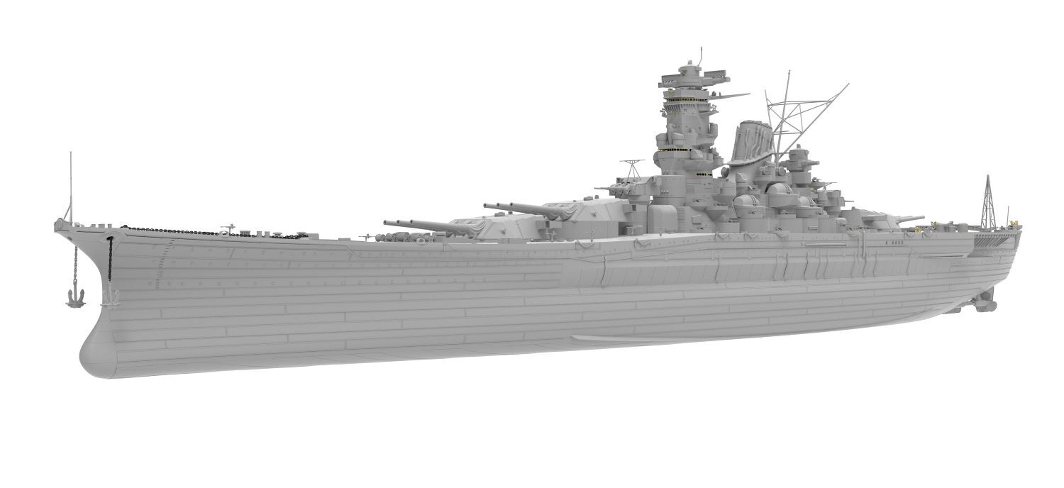 Very Fire BELBV350903 1/350 IJN Musashi Standard (9120485212397)