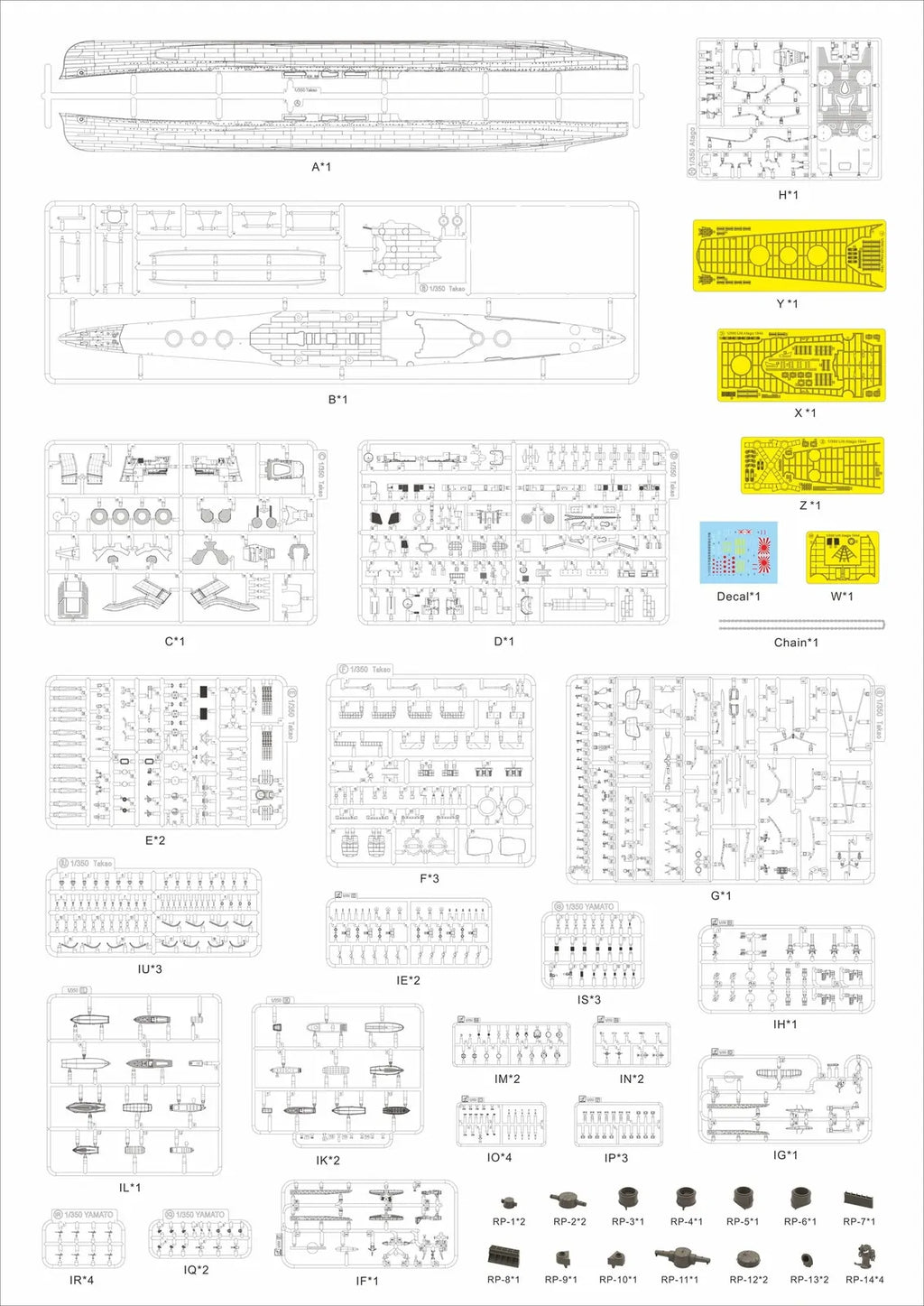 Very Fire BELBV350905 1/350 IJN Atago Standard - Hobby City NZ