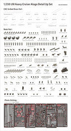 Very Fire 1/350 IJN Atago (Deluxe Edition) (3)