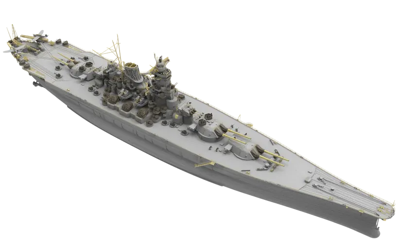 Very Fire BELBV350908DX 1/350 IJN Super Yamato Kii (Deluxe Edition) - Hobby City NZ