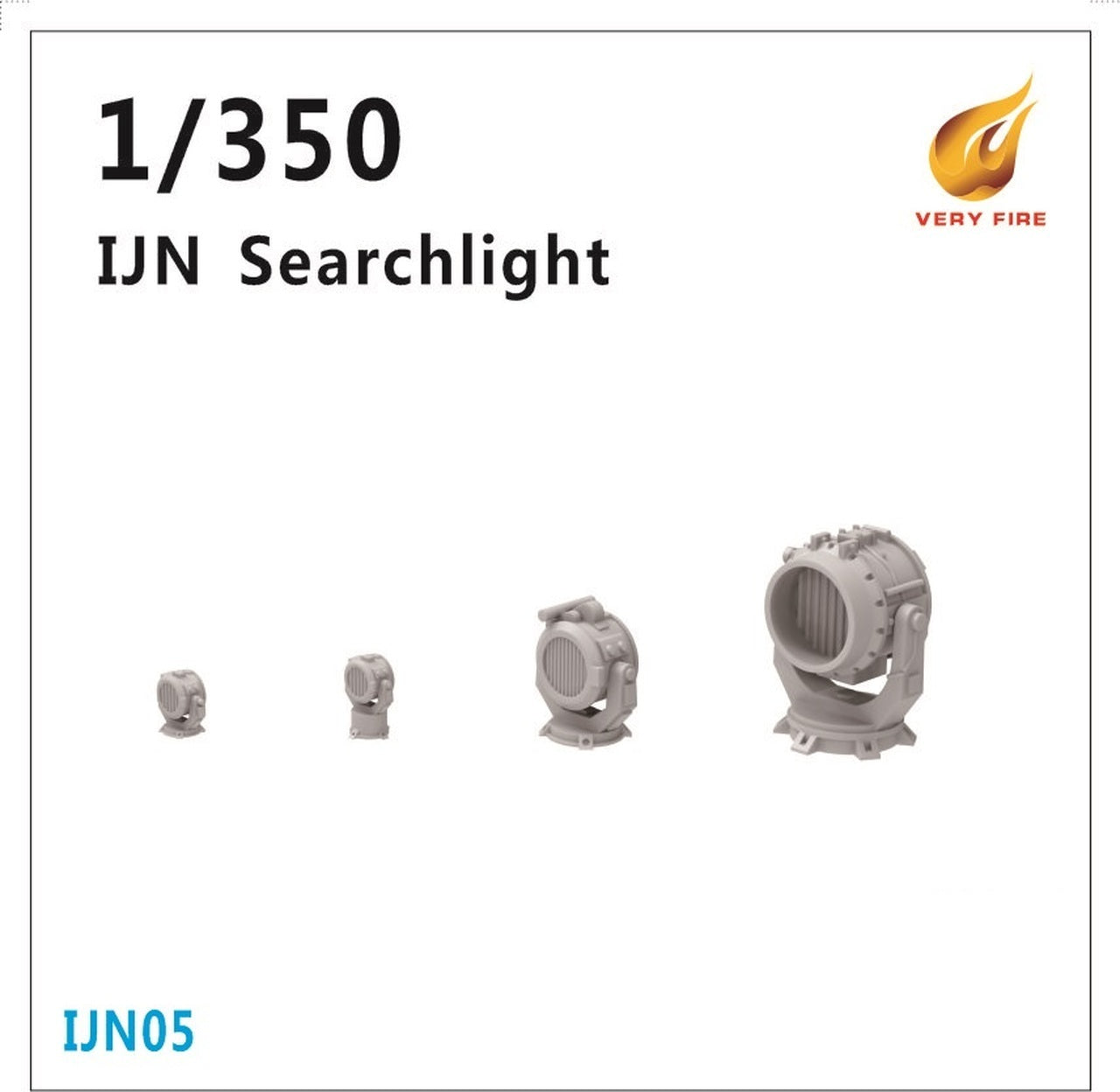 Very Fire VFIJN05 1/350 IJN Searchlight (3 types 16 sets) (8967487815917)