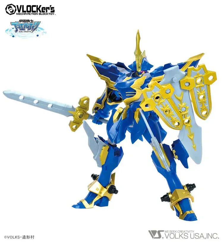 VLOCKers VL-21605 DuelKnights No.001 Starter Pack Blue Knight Sword