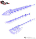 VLOCKers VL-22630 NEXATE Weapons Set 01 Clear Blue Version