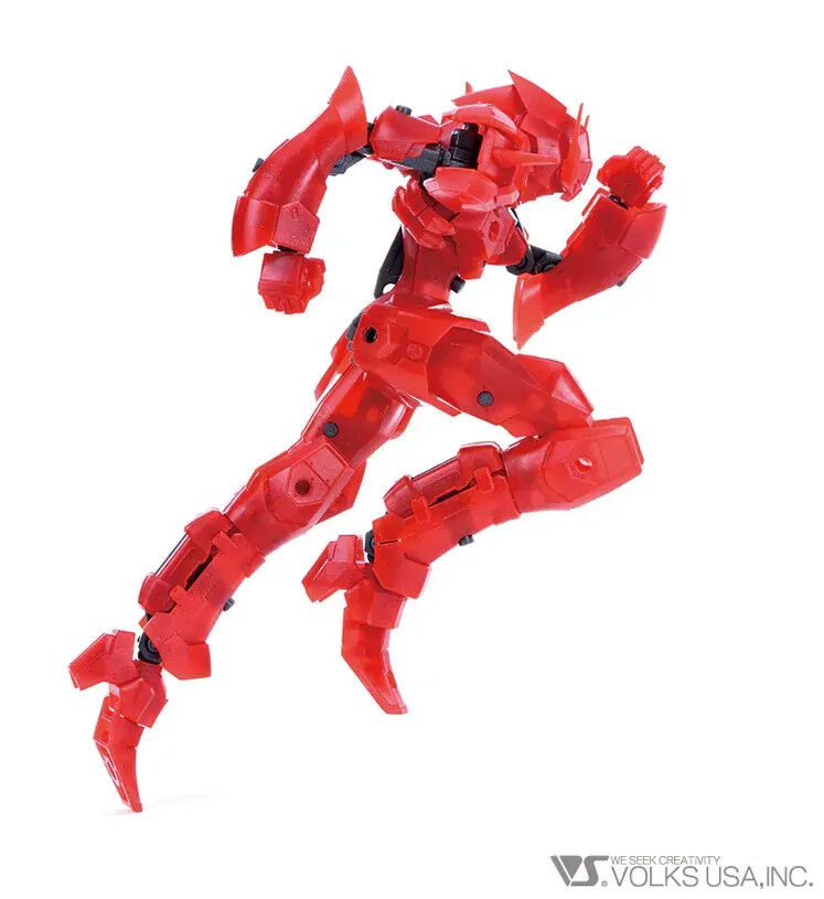 VLOCKers VL-22632 NEXATE PRIME Red/Gun Metallic Plastic Model Kit