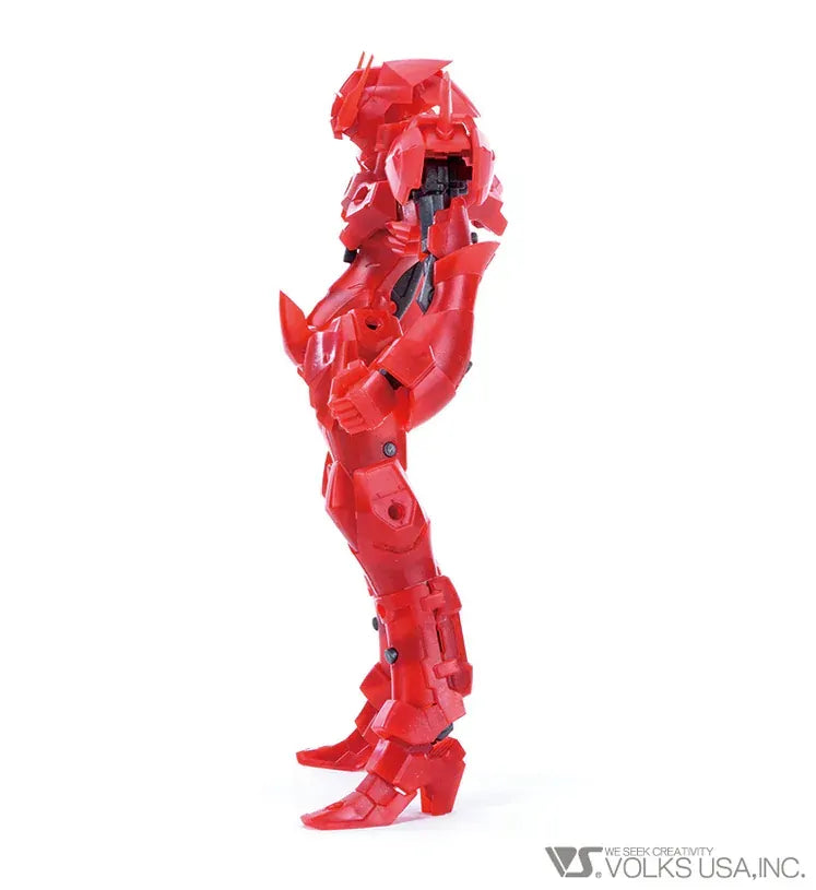 VLOCKers VL-22632 NEXATE PRIME Red/Gun Metallic Plastic Model Kit