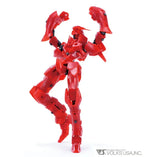 VLOCKers VL-22632 NEXATE PRIME Red/Gun Metallic Plastic Model Kit