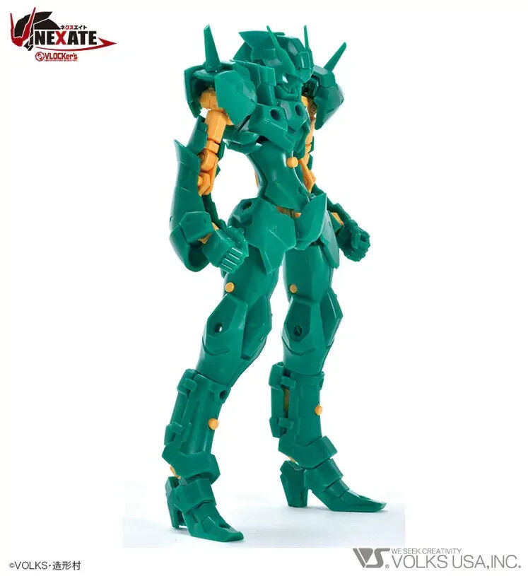 VLOCKers VL-22658 VL-22658 NEXATE PRIME Green/Yellow Ver.F57 Plastic Model Kit