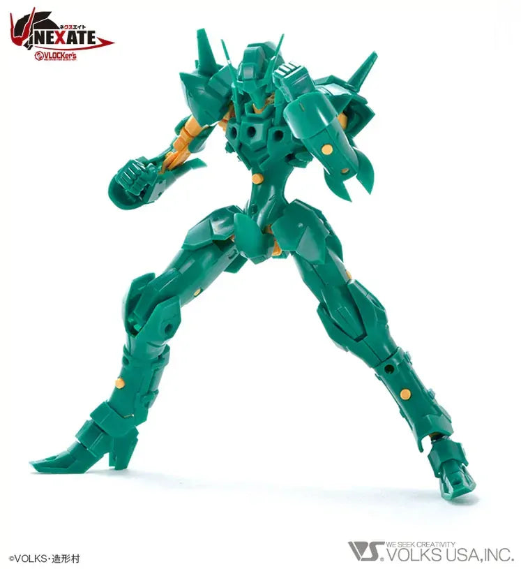 VLOCKers VL-22658 VL-22658 NEXATE PRIME Green/Yellow Ver.F57 Plastic Model Kit