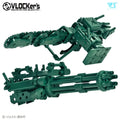 VLOCKers VL-22788 Soldier Armor III Gun & Chainsaw Green