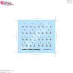 VLOCKers VL-23168 FIORE OptionParts CoordinateSet01 DRACAENA Cyber Pink