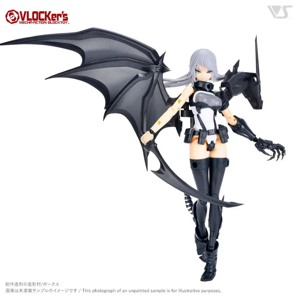 VLOCKers VL-23171 BuildParts Selection02 D-DRAGON Wing Runner Black