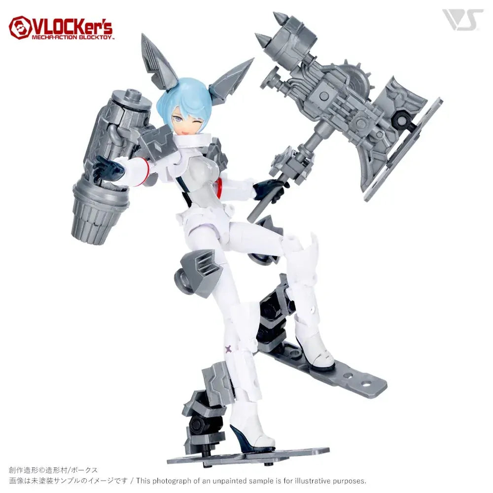 VLOCKers VL-23172 VL-23172 BuildParts Selection 03 Soldier I Runner Silver Version