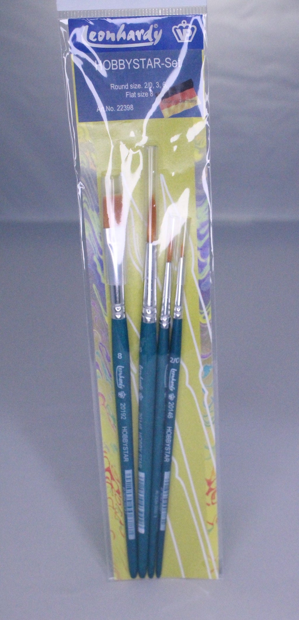 VP Leonhardy VP22398 4pc Hobby Brush Set