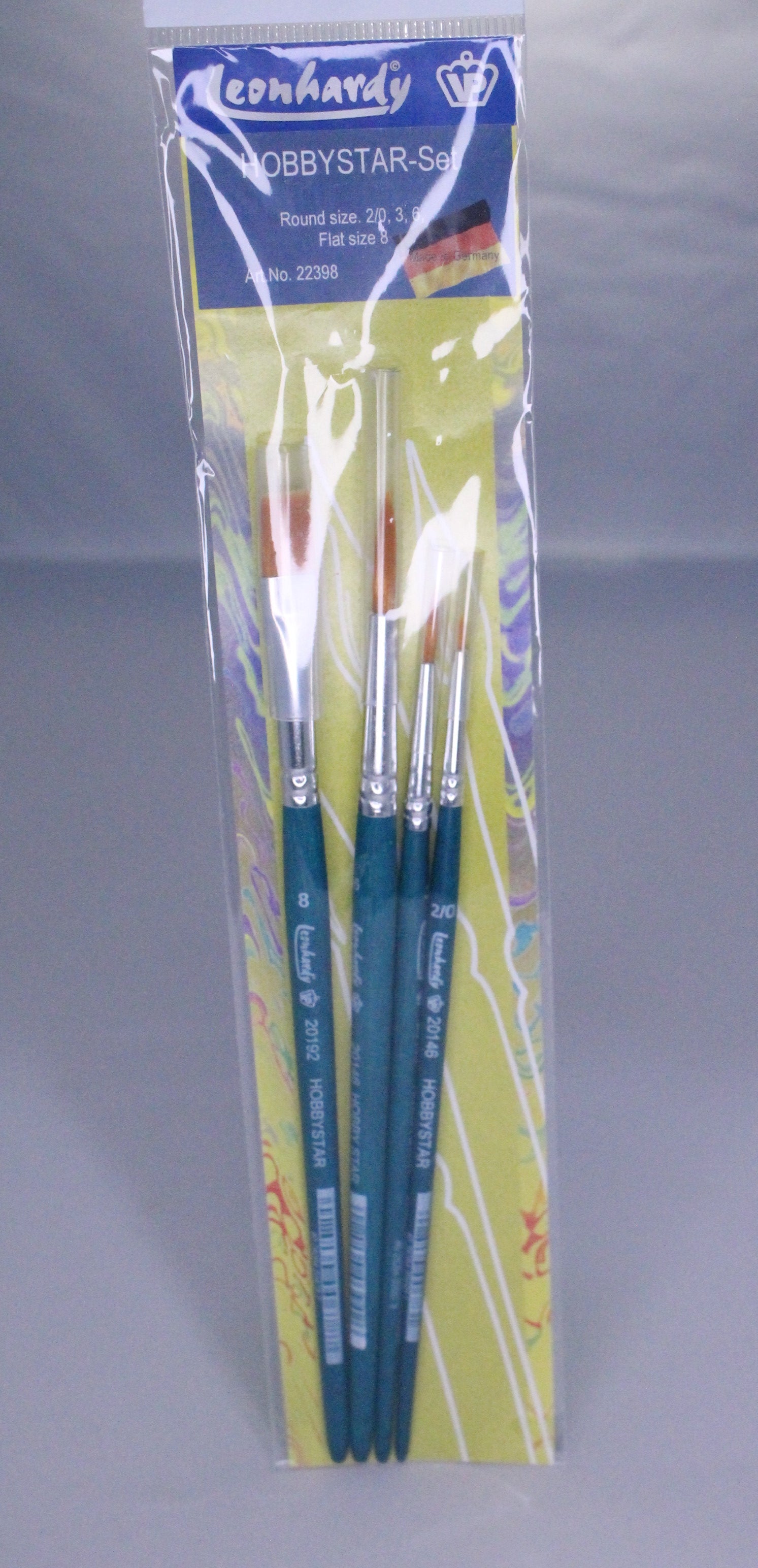 VP Leonhardy VP22398 4pc Hobby Brush Set