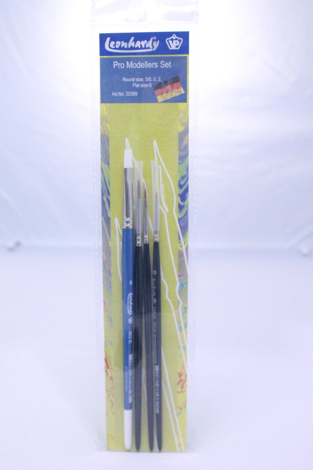 VP Leonhardy VP22399 4pc Pro Modellers Brush Set