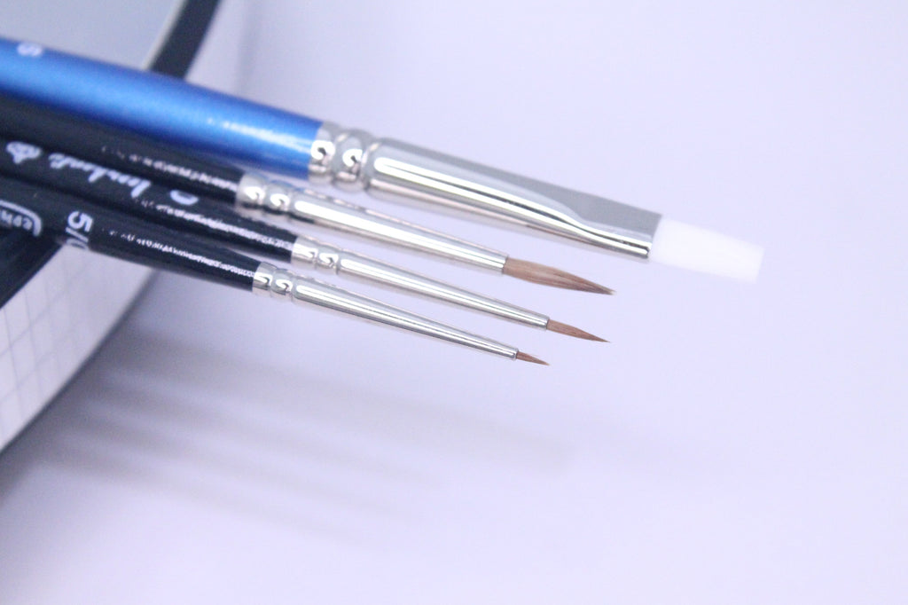 VP Leonhardy VP22399 4pc Pro Modellers Brush Set