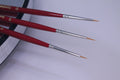 VP Leonhardy VP22487 3pc Modellers Miniature Detail Brush Set