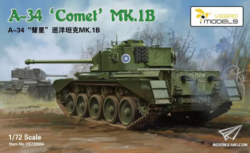 Vespid Models VS720004 1/72 Cruiser Tank A34 'COMET' Mk.IB - Hobby City NZ (8967488307437)