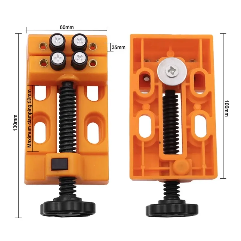 Helios - Easy Grip Mini Small Clamping Bed / Table with 8 block Pin holders