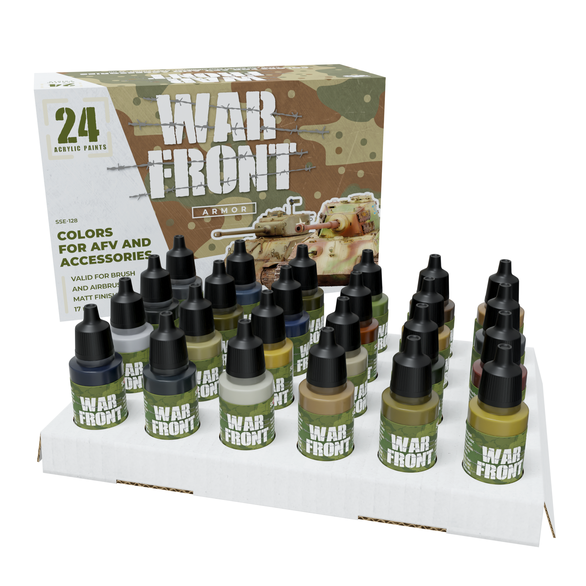 Scale 75 Warfront Armor Paint Set (2)