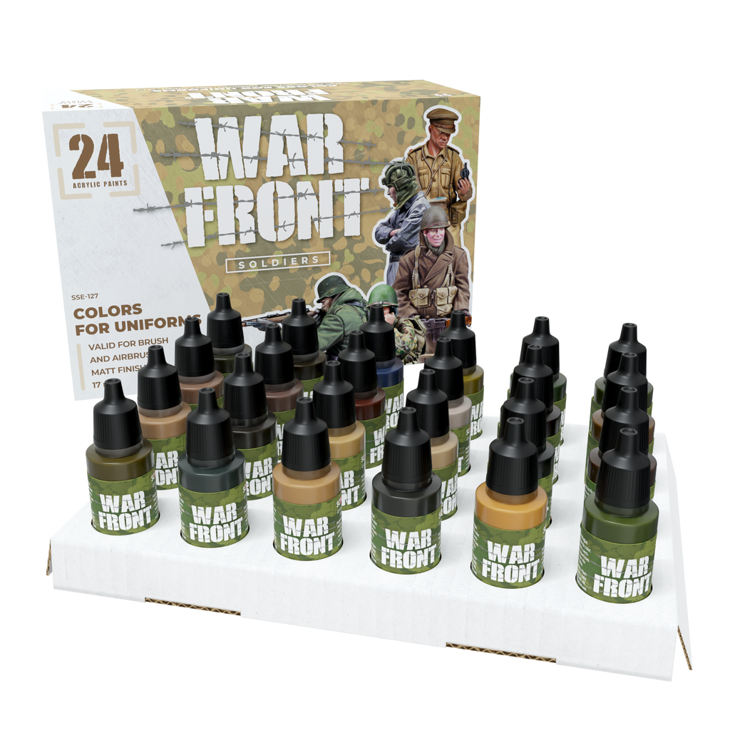 Scale 75 Warfront Soldiers Paint Set (2)