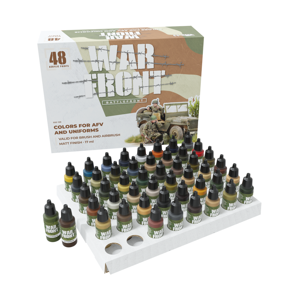 Scale 75 Warfront Battlefront Paint Set (2)