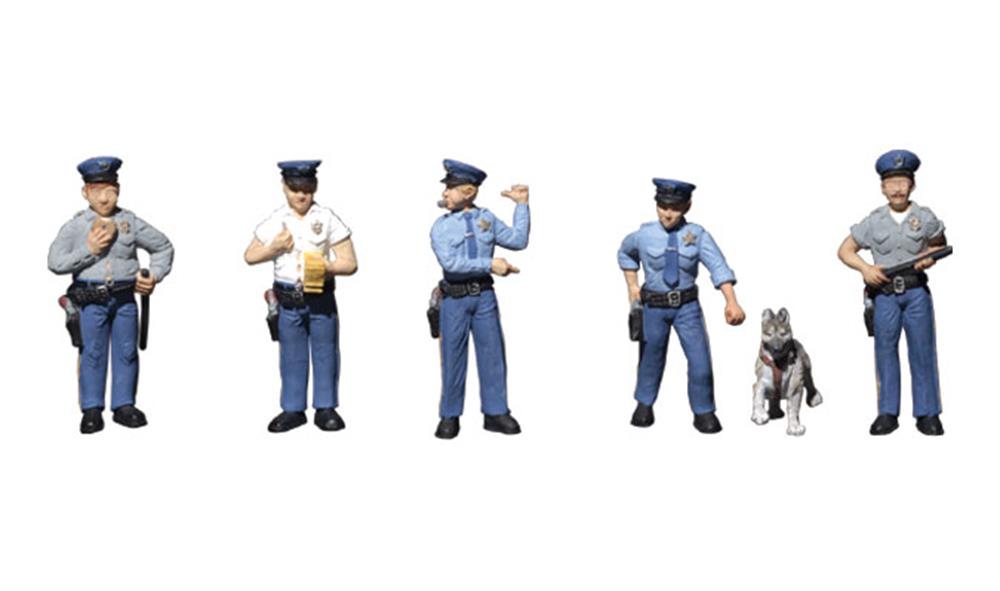 Woodland Scenics A1822 HO Scenic Accents: Policemen (7540634747117)