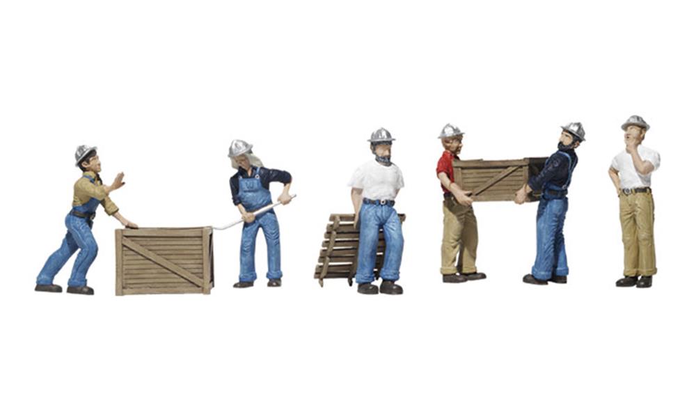 Woodland Scenics HO Scenic Accents: Dock Workers