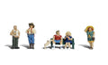 Woodland Scenics HO Scenic Accents: Full Figured Folks