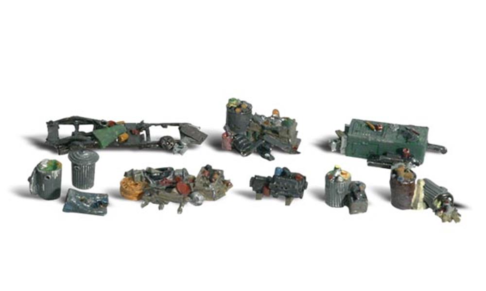 Woodland Scenics HO Scenic Accents: Assorted Junk