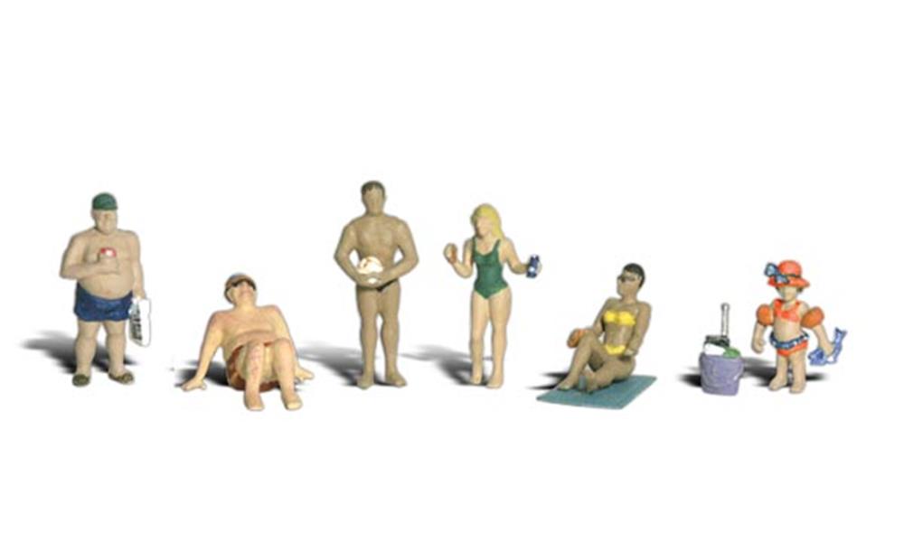 Woodland Scenics A1853 HO Scenic Accents: Sun Bathers (7546020364525)
