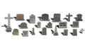 Woodland Scenics A1856 HO Scenic Accents: Tombstones (7540640612589)