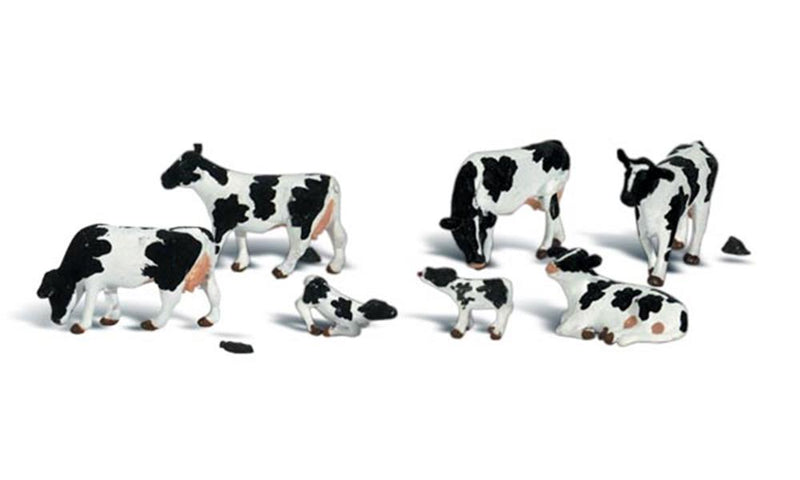 Woodland Scenics A1863 HO Scenic Accents: Holstein Cows - Hobby City NZ (7540614398189)