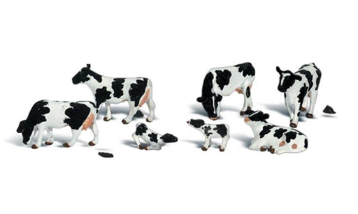Woodland Scenics A1863 HO Scenic Accents: Holstein Cows - Hobby City NZ (7540614398189)