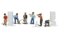 Woodland Scenics A1876 HO Scenic Accents: Lumberjacks (7540620263661)